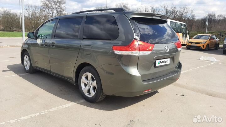 Toyota Sienna 3.5 AT, 2011, 127 000 км