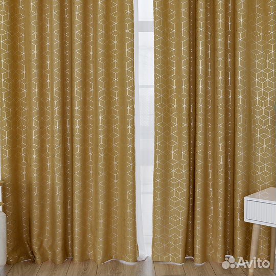 Шторы Гала амаретто готовые и на заказ