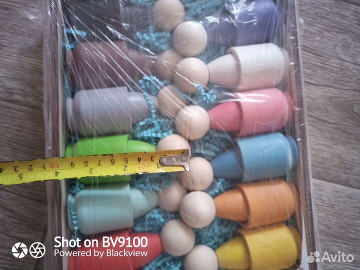 Сортер «Гномики в стаканчиках « 12 шт