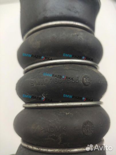 Патрубок интеркулера правый BMW X5 E70 рест. 2013