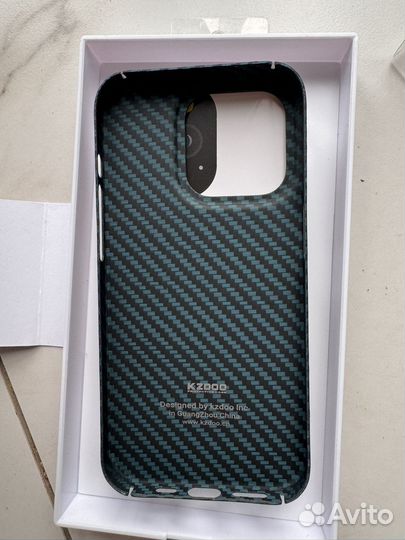 Чехол на iPhone 14 pro кевлар