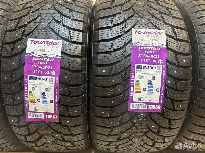 Tourador Ice Star TSW1 275/45 R21 и 315/40 R21 115W
