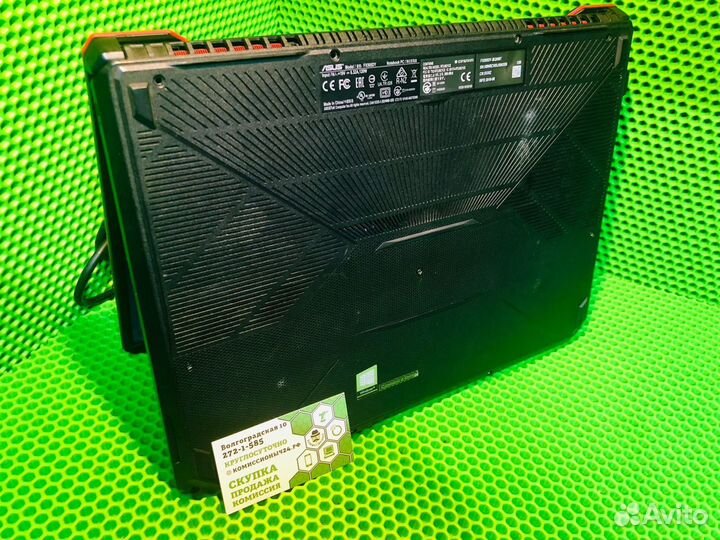 Игровой ноутбук asus TUF gamingFX505dy-bq001