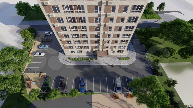 2-к. квартира, 67,7 м², 8/9 эт.