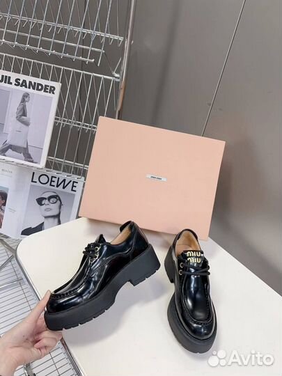 Лоферы Miu Miu