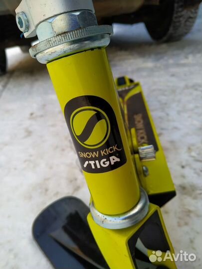 Самокат-снегокат детский