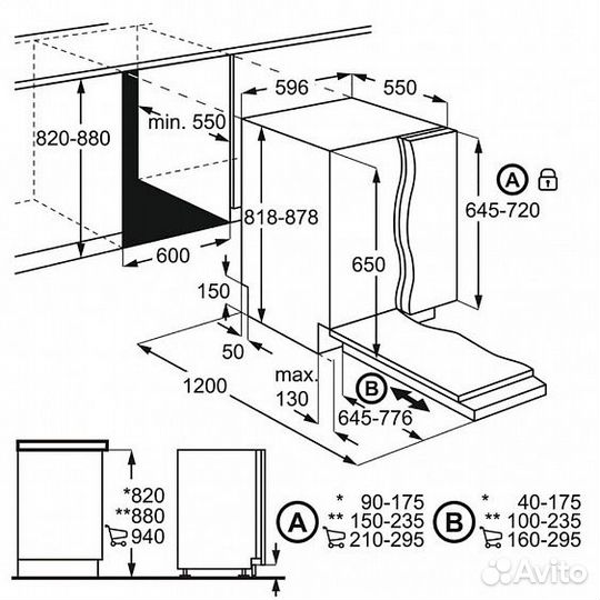 Посудомоечная машина electrolux kesc8401L