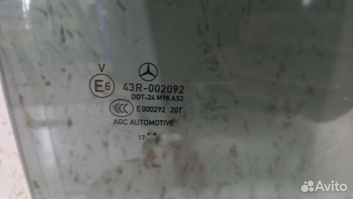 Стекло заднее правое Mercedes GLC C253 Coupe