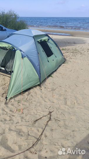 Палатка туристическая 3 местная с тамбуром