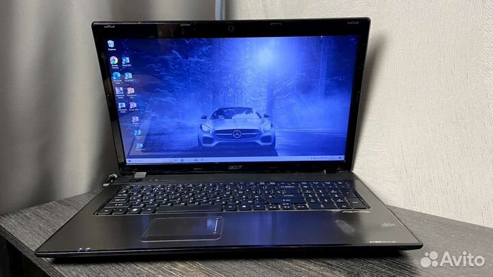 Игровой Acer 17.3/4 ядра/ram 6gb/SSD/Radeon HD