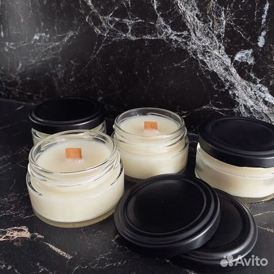 Ароматическая свеча ручной работы