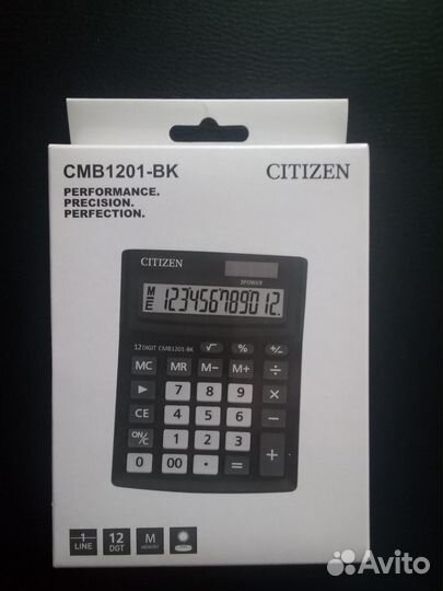 Калькулятор citizen 12 разрядный