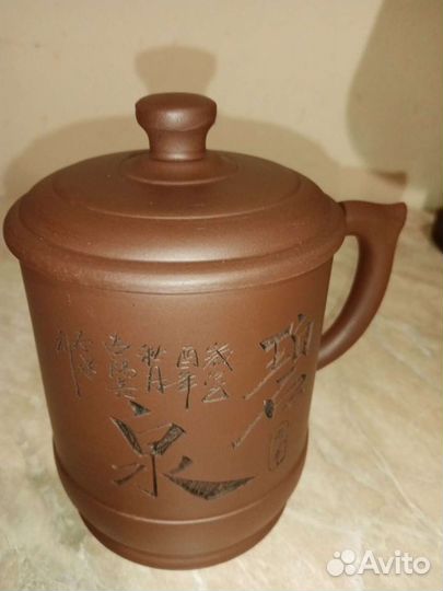 Глиняная кружка