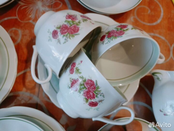 Сервиз чайный б/у