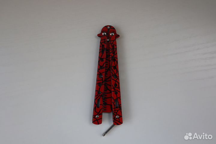 Нож бабочка расческа