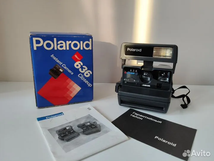 Плёночный фотоаппарат Polaroid 636 + кассета