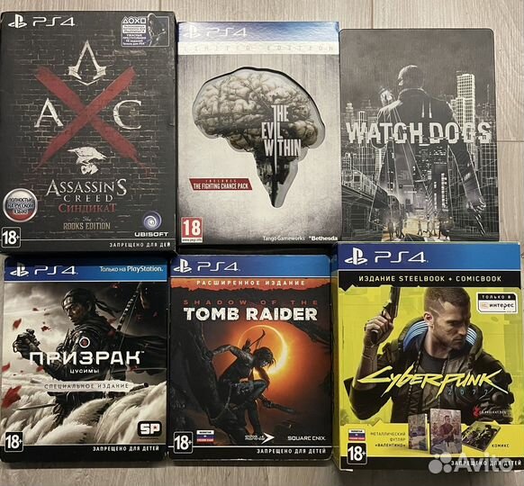 Steelbok и спец.издания игр для ps4