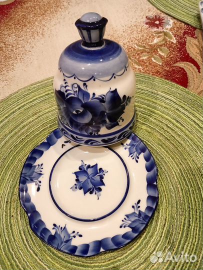 Фарфоровая посуда гжель