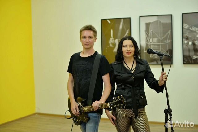 Живая музыка-дуэт Кислород (вокал + гитара) группа