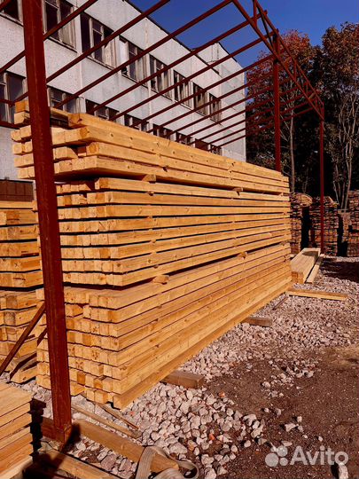 Брус обрезной 150х150х6000мм с доставкой
