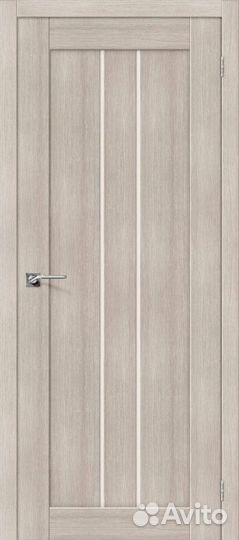 Дверь межкомнатная с матовым стеклом новая