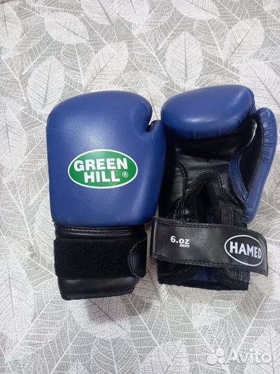 Перчатки боксёрские детские Green Hill