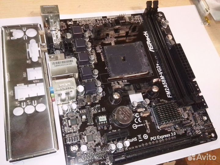 Socket FM2+ ASRock FM2A58M-VG3+