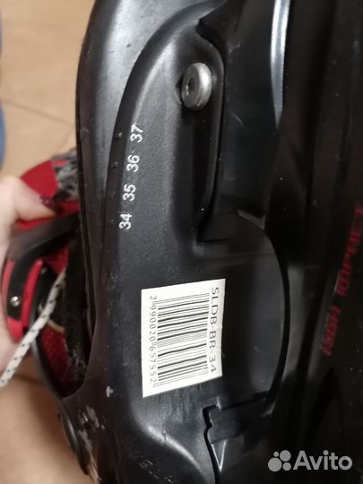 Коньки детские раздвижные с 34-37 р