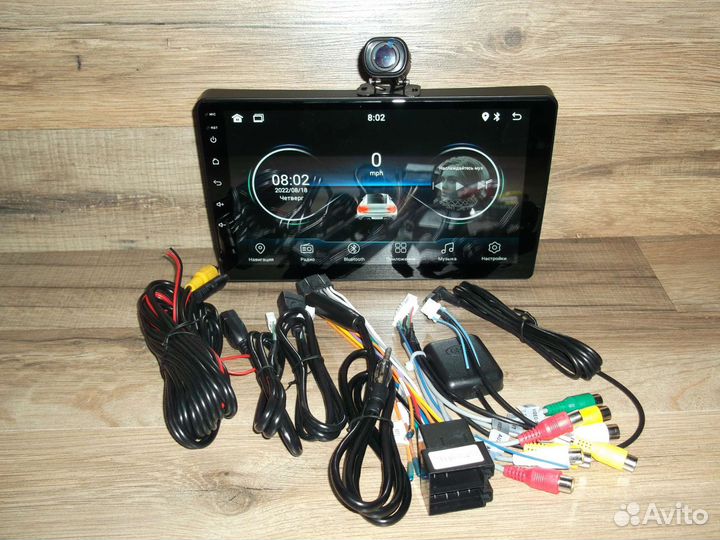Магнитола LADA Granta Android GPS+ камера WiFi