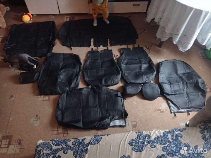 Авточехлы из экокожи