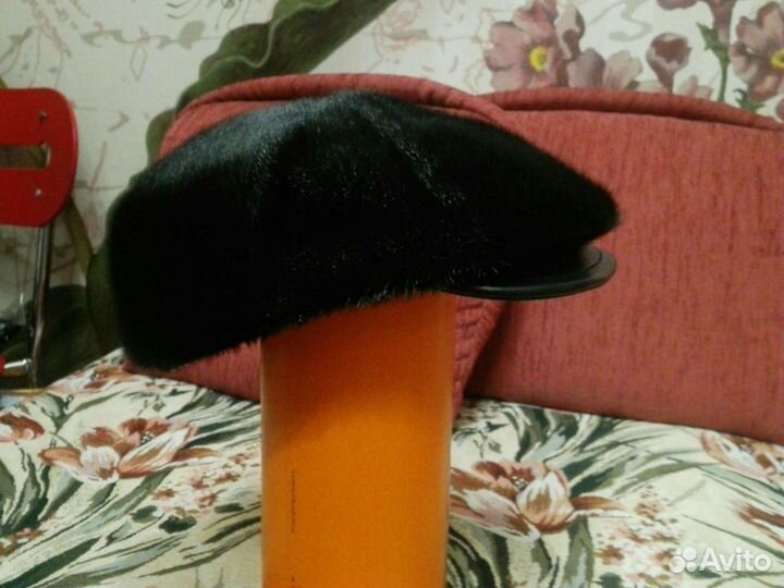 Меховая мужская кепка