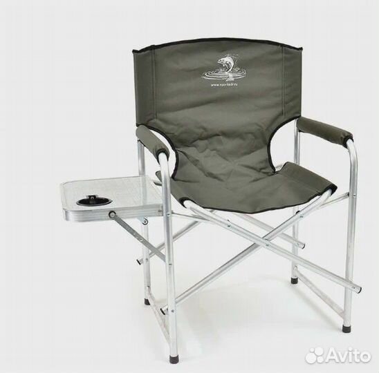 Кресло складное со столиком и подстаканником