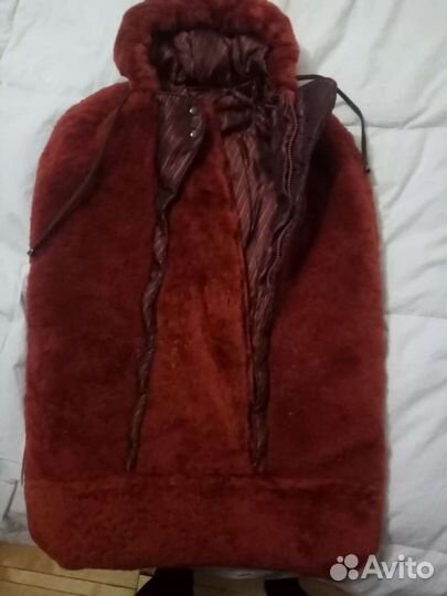 Конверт мешок из овчины