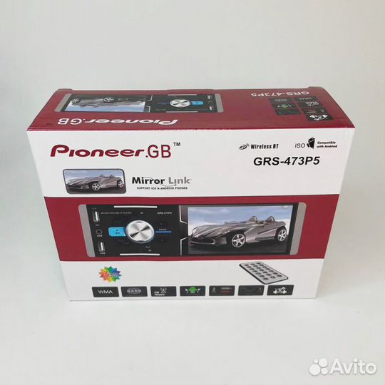 Магнитола с сенсорным экраном Pioneer