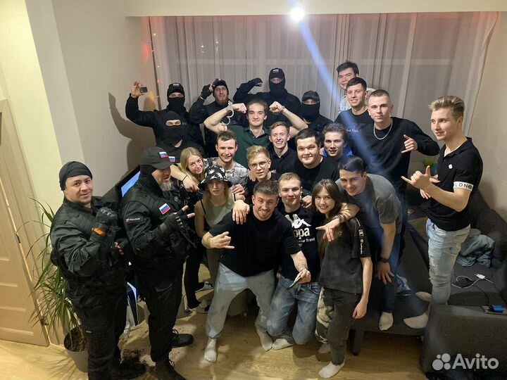 Розыгрыш маски шоу с омоном / спецназом