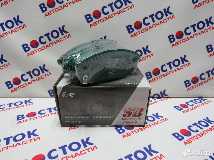 Колодки тормозные sbnagamochi BP10704