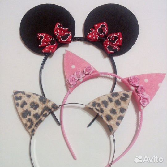 Обруч/Ободок микки маус в стиле Disneyland