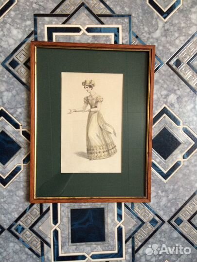 Гравюра Франция, 19 век