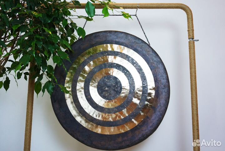 Тибетский гонг 70 см. уникальный инструмент