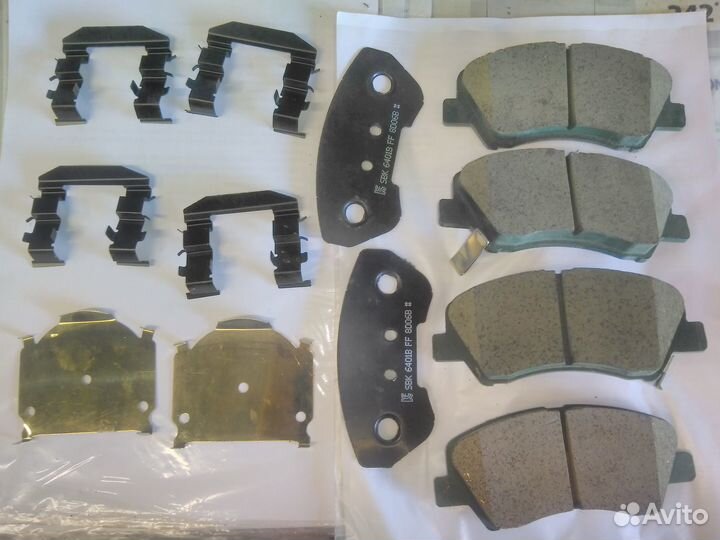 Колодки тормозные Hyundai/ Kia