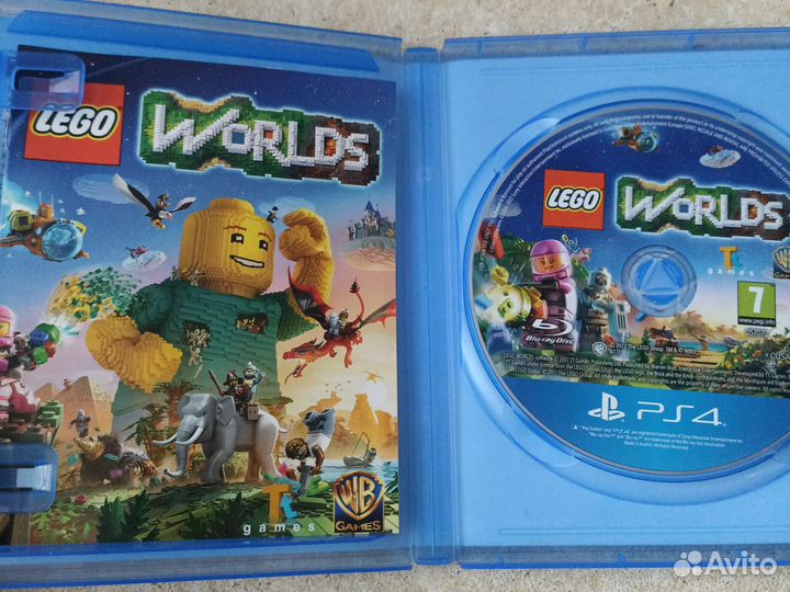 Игра lego worlds ps4