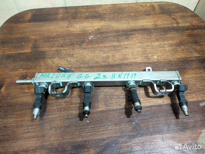 Топливная рампа (форсунка) Mazda 6 GG 0280158103