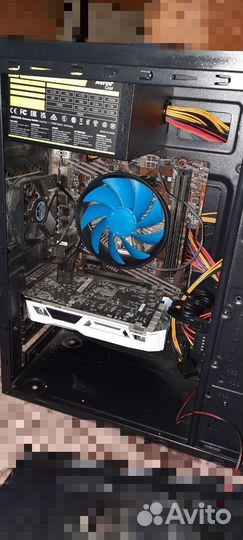 Игровой пк Ryzen 5 3600/gtx 1050 ti/16gb