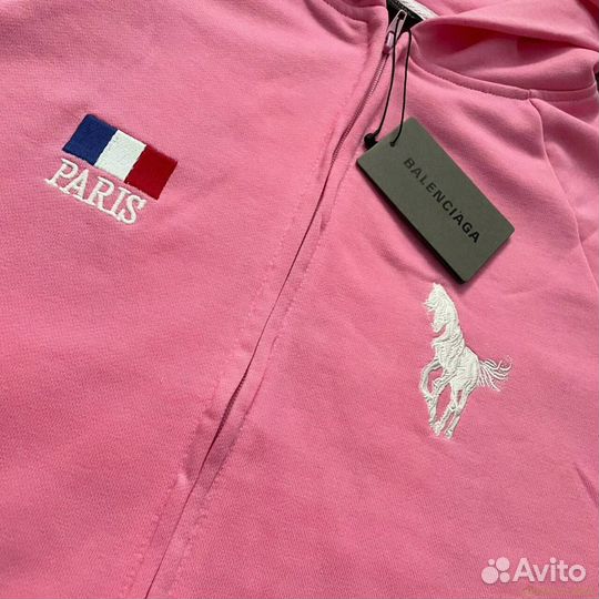 Зип-худи Balenciaga x Polo