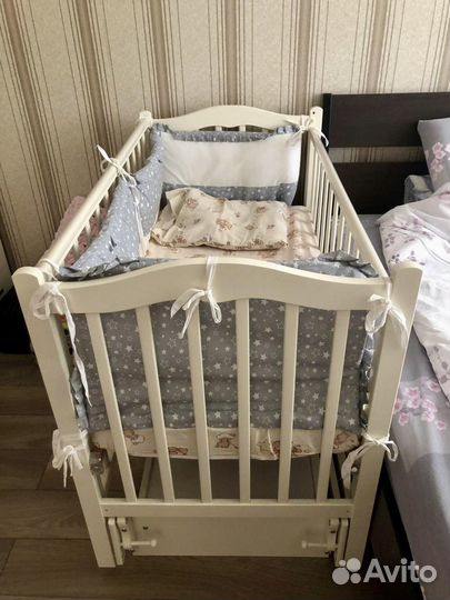 Детская кровать бу от 0 до 3 лет