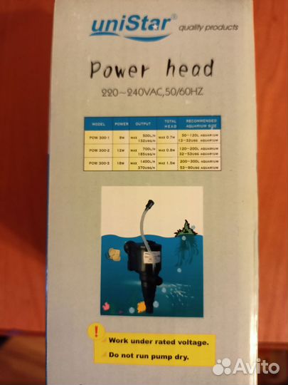 Помпа для аквариума акваэль