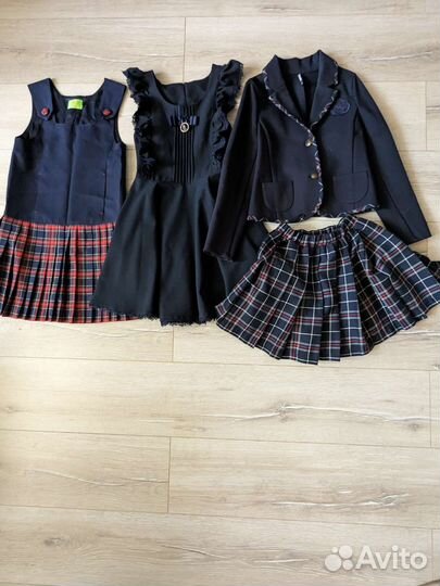 Одежда для девочки (школа + повседневка) 128-134