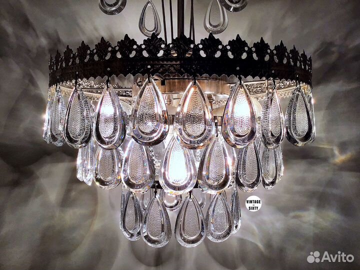 Люстра хрустальная СССР 80-е гг