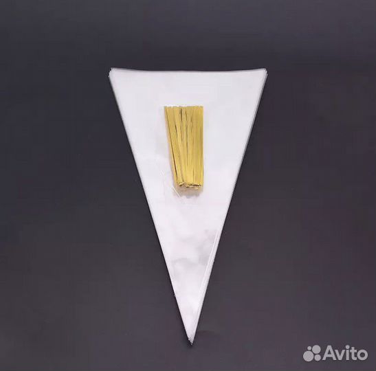 Пакет-конус прозрачный