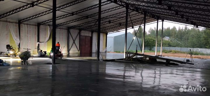 Промышленные полы топинг